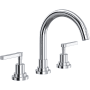 Rohl Lombardia 1.2 GPM Widespread Bathroom Faucet with Pop-Up Drain Assembly Polished Chrome