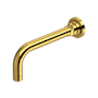 Rohl San Giovanni 7-1/2" Tub Spout Unlacquered Brass (Living Finish)