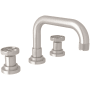 Rohl Campo 1.2 GPM Widespread Bathroom Faucet with Pop-Up Drain Assembly Satin Nickel