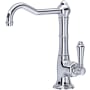 Rohl Acqui 1.5 GPM Single Hole Bar Faucet Polished Chrome