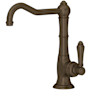 Rohl Acqui 1.5 GPM Single Hole Bar Faucet Tuscan Brass (Living Finish)