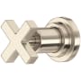 Rohl Lombardia Single Handle 3 Function Diverter / Volume Control Valve Trim - Less Valve Satin Nickel