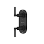 Rohl Lombardia Five Function Thermostatic Valve Trim Only with Dual Lever Handles and Integrated Diverter - Less Rough In Matte Black