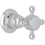 Rohl Acqui Single Handle 3 Function Diverter / Volume Control Valve Trim - Less Valve Polished Chrome