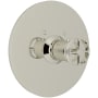 Rohl Campo Thermostatic Valve Trim Only with Single Wheel Handle - Less Rough In Polished Nickel