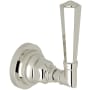 Rohl San Giovanni 3 Function Diverter Valve Trim - Less Valve Polished Nickel