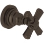 Rohl San Giovanni 3 Function Diverter Valve Trim - Less Valve Tuscan Brass
