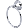 Rohl Palladian 6" Wall Mounted Towel Ring Polished Chrome