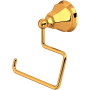 Rohl Palladian Wall Mounted Euro Toilet Paper Holder Italian Brass