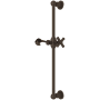 Rohl San Giovanni 21-3/8" Wall Mounted Slide Bar Tuscan Brass