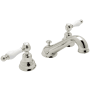 Rohl Arcana 1.2 GPM Widespread Bathroom Faucet with Pop-Up Drain Assembly Polished Nickel