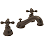 Rohl Arcana 1.2 GPM Widespread Bathroom Faucet with Pop-Up Drain Assembly Tuscan Brass (Living Finish)