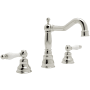 Rohl Arcana 1.2 GPM Widespread Bathroom Faucet with Pop-Up Drain Assembly Polished Nickel