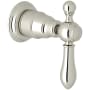 Rohl Arcana Single Handle 3 Function Diverter / Volume Control Valve Trim - Less Valve Polished Nickel