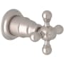 Rohl Arcana Single Handle 3 Function Diverter / Volume Control Valve Trim - Less Valve Satin Nickel