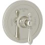 Rohl Arcana Thermostatic Valve Trim Only with Single Lever Handle - Less Rough In Polished Nickel