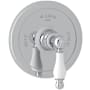 Rohl Arcana Thermostatic Valve Trim Only with Single Lever Handle - Less Rough In Polished Chrome