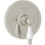 Rohl Arcana Thermostatic Valve Trim Only with Single Lever Handle - Less Rough In Polished Nickel