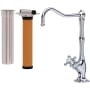 Rohl Acqui 0.5 GPM Cold Water Dispenser with Filter Polished Chrome