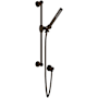 Rohl San Giovanni 1.8 GPM Single Function Hand Shower Package - Includes Slide Bar, Hose, and Wall Supply Tuscan Brass (Living Finish)