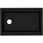 Rohl Allia 30-13/16" Undermount Single Basin Fireclay Kitchen Sink Satin Black