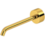 Rohl Amahle 9-1/2" Tub Spout Unlacquered Brass