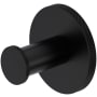 Rohl Amahle Wall Mounted Single Robe Hook Matte Black