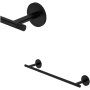 Rohl Amahle 18" Towel Bar Matte Black