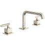 Rohl Apothecary 1.2 GPM Widespread Bathroom Faucet with Pop-Up Drain Assembly Polished Nickel