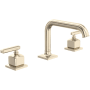 Rohl Apothecary 1.2 GPM Widespread Bathroom Faucet with Pop-Up Drain Assembly Satin Nickel