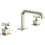 Rohl Apothecary 1.2 GPM Widespread Bathroom Faucet with Pop-Up Drain Assembly Polished Nickel