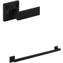 Rohl Apothecary 24" Towel Bar Matte Black