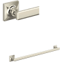 Rohl Apothecary 24" Towel Bar Polished Nickel