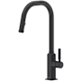 Rohl Apothecary 1.8 GPM Single Hole Pull Down Kitchen Faucet Matte Black