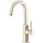 Rohl Apothecary 1.8 GPM Single Hole Kitchen Faucet Satin Nickel