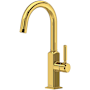 Rohl Apothecary 1.8 GPM Single Hole Kitchen Faucet Unlacquered Brass