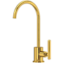 Rohl Apothecary 0.5 GPM Cold Water Dispenser Unlacquered Brass (Living Finish)