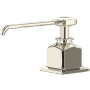 Rohl Apothecary Deck Mounted Soap Dispenser with 8.5 oz Capacity Polished Nickel
