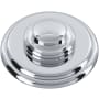 Rohl Waste Disposal Air Switch Button Polished Chrome