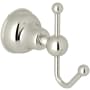 Rohl Arcana Single Robe Hook Polished Nickel