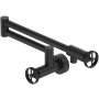 Rohl Campo 1.8 GPM Wall Mounted Single Hole Pot Filler Matte Black