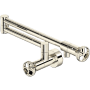 Rohl Campo 1.8 GPM Wall Mounted Single Hole Pot Filler Polished Nickel