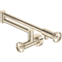 Rohl Campo 1.8 GPM Wall Mounted Single Hole Pot Filler Satin Nickel