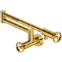 Rohl Campo 1.8 GPM Wall Mounted Single Hole Pot Filler Unlacquered Brass