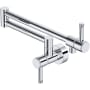Rohl Campo 1.8 GPM Wall Mounted Single Hole Pot Filler Polished Chrome