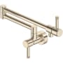 Rohl Campo 1.8 GPM Wall Mounted Single Hole Pot Filler Satin Nickel