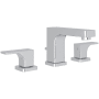 Rohl Quartile 1.2 GPM Widespread Bathroom Faucet with Pop-Up Drain Assembly Polished Chrome