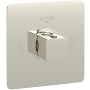 Rohl Quartile Thermostatic Valve Trim Only with Single Knob Handle - Less Rough In Polished Nickel