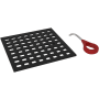 Rohl Matrix 5-1/8" x 5-1/8" Decorative Spa Shower Drain Cover Matte Black