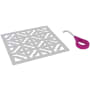 Rohl Petal 5-1/8" x 5-1/8" Decorative Spa Shower Drain Cover Polished Chrome